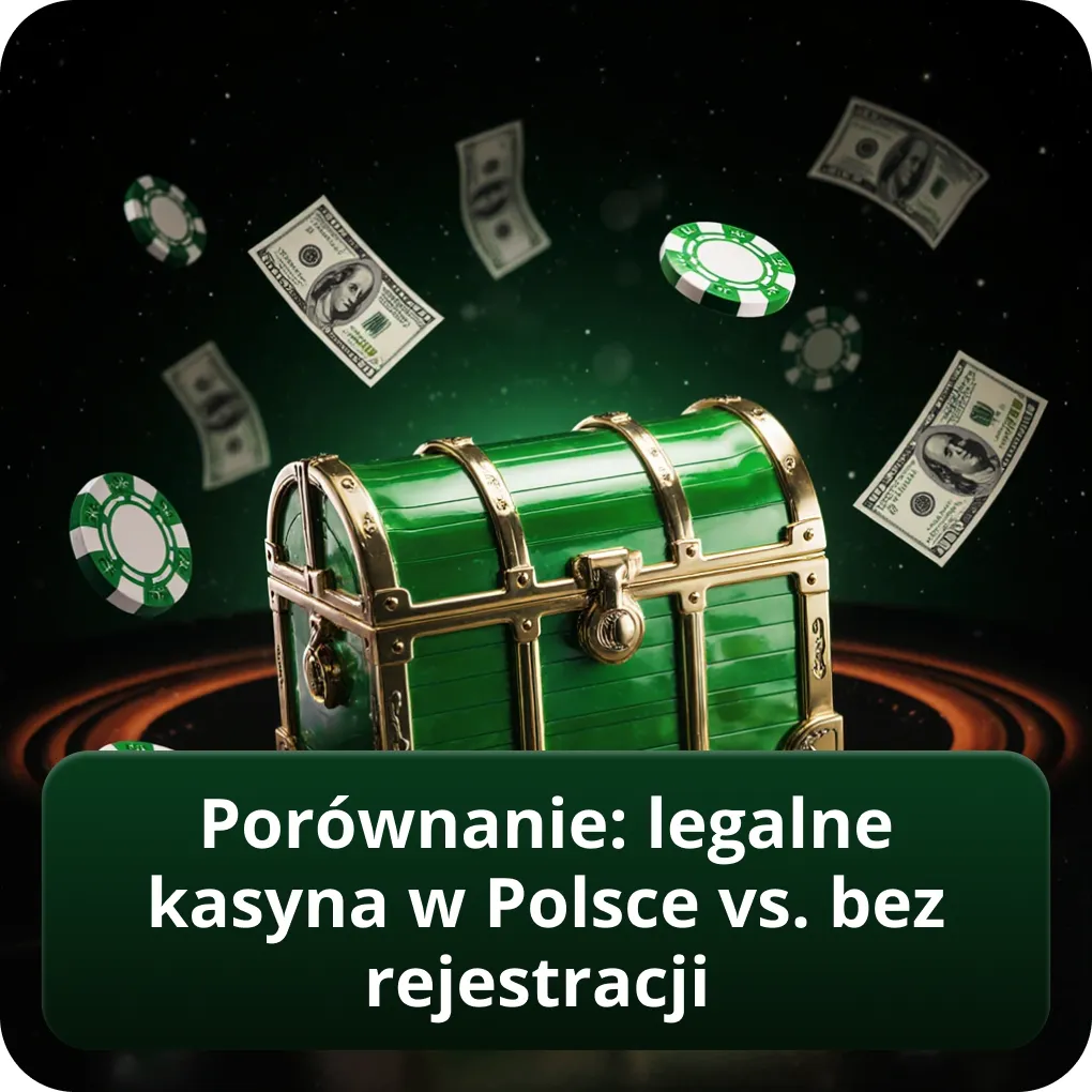 Porównanie: legalne kasyna w Polsce vs. bez rejestracji